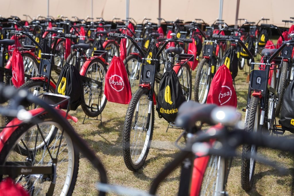 Absa donates 100 bicycles to Qhubeka beneficiaries as part of the 20th edition of the Absa Cape Epic